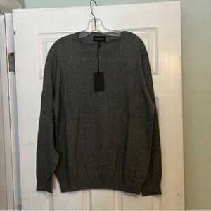 NWT Bonobos Men's Gray Crewneck Sweater